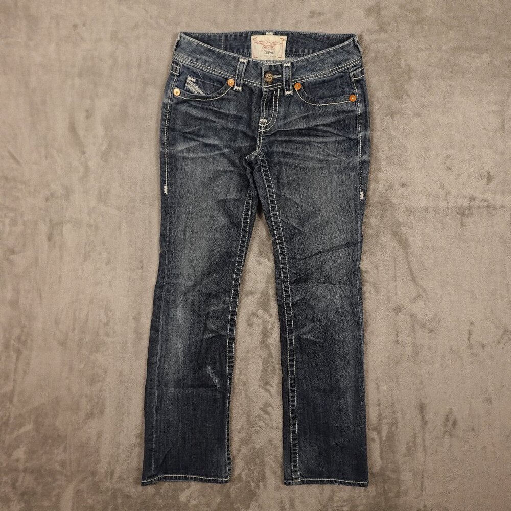 Big‎ Star jeans Sophie low rise bootcut women's 27R blue denim
